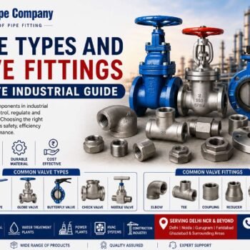 Valve Types and Valve Fittings – Complete Industrial Guide