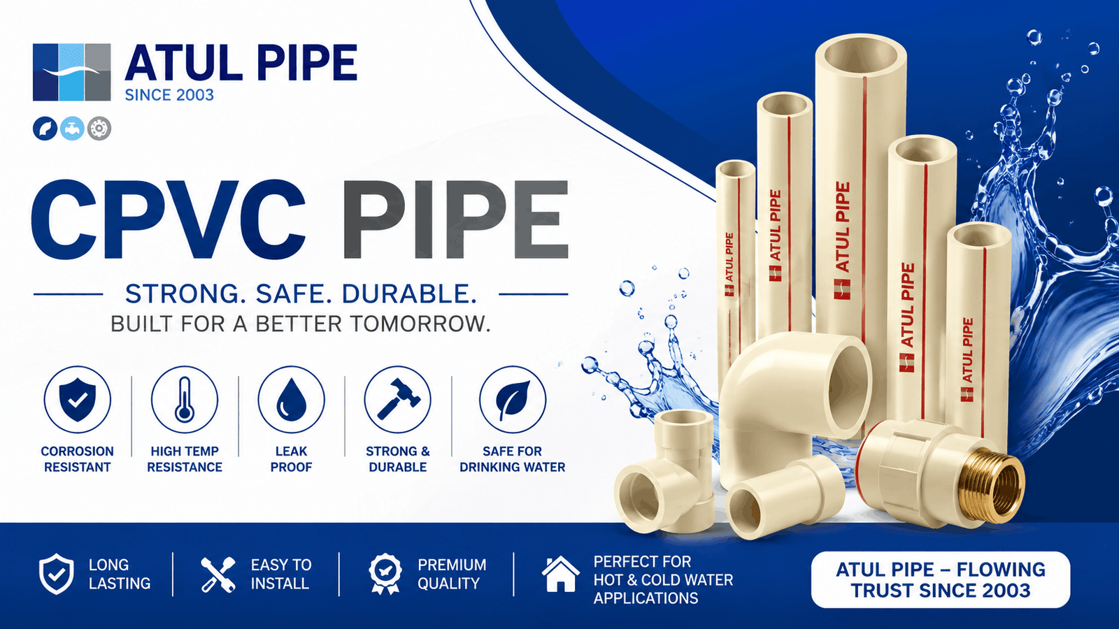 CPVC Pipe: Complete Guide to Benefits, Applications, and Choosing the Right CPVC Pipe Manufacturer