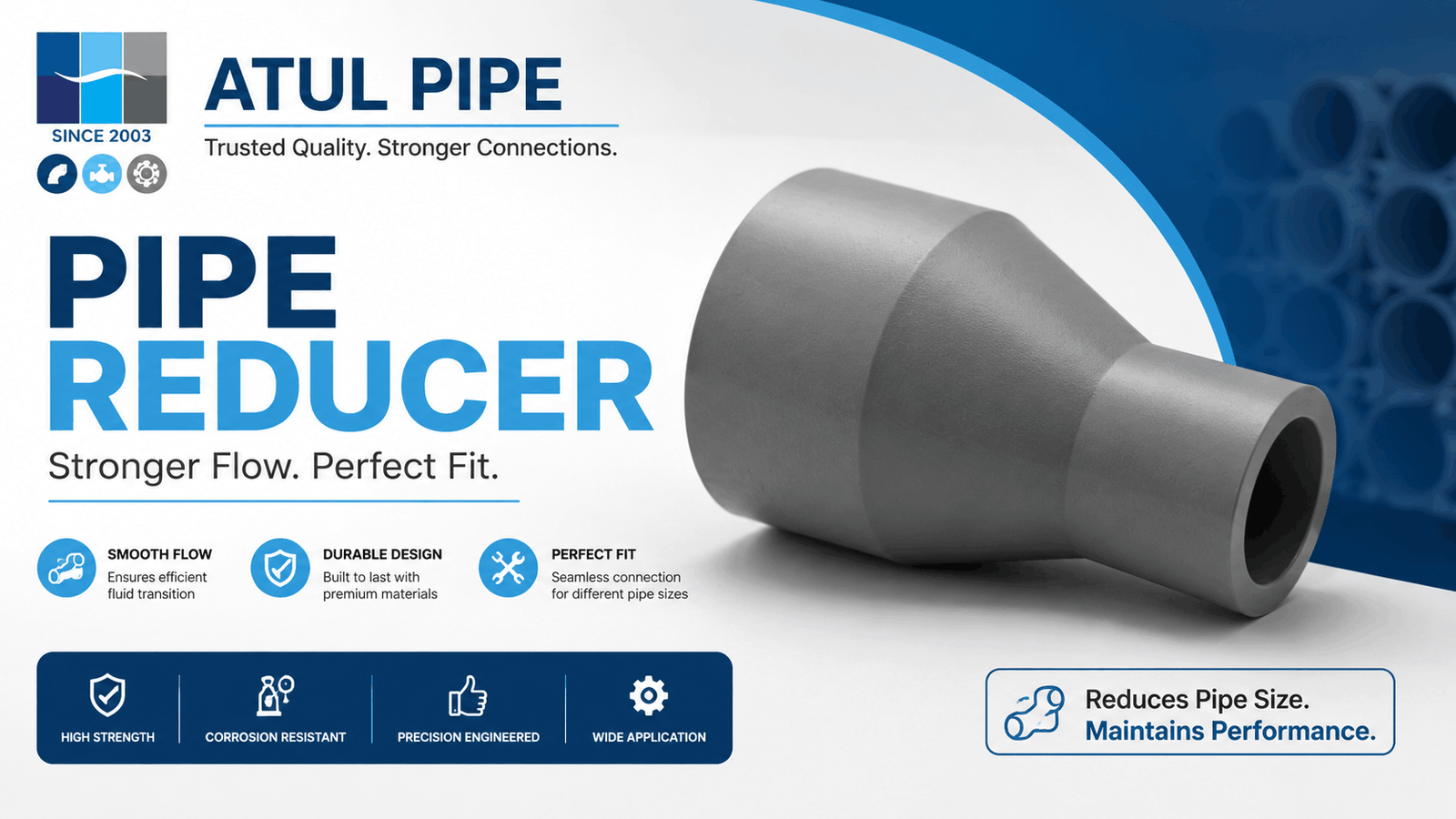 Pipe Reducer: Types, Uses, Benefits, Materials, and How to Choose the Right One