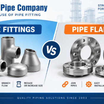 Pipe Fittings vs Pipe Flanges