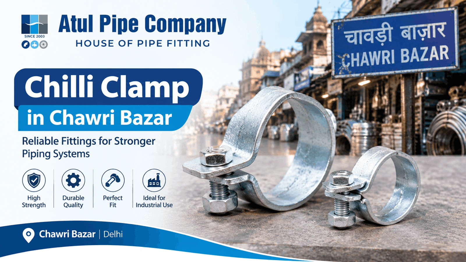 Chilli Clamp in Chawri Bazar: Where to Buy and What to Check
